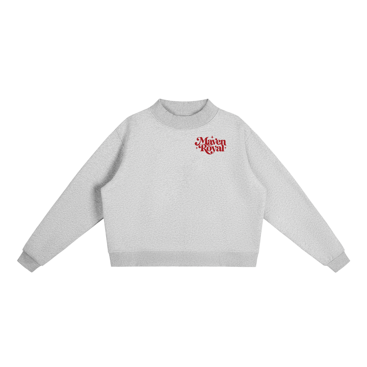 Royal Signature Mock-Neck Sweatshirt