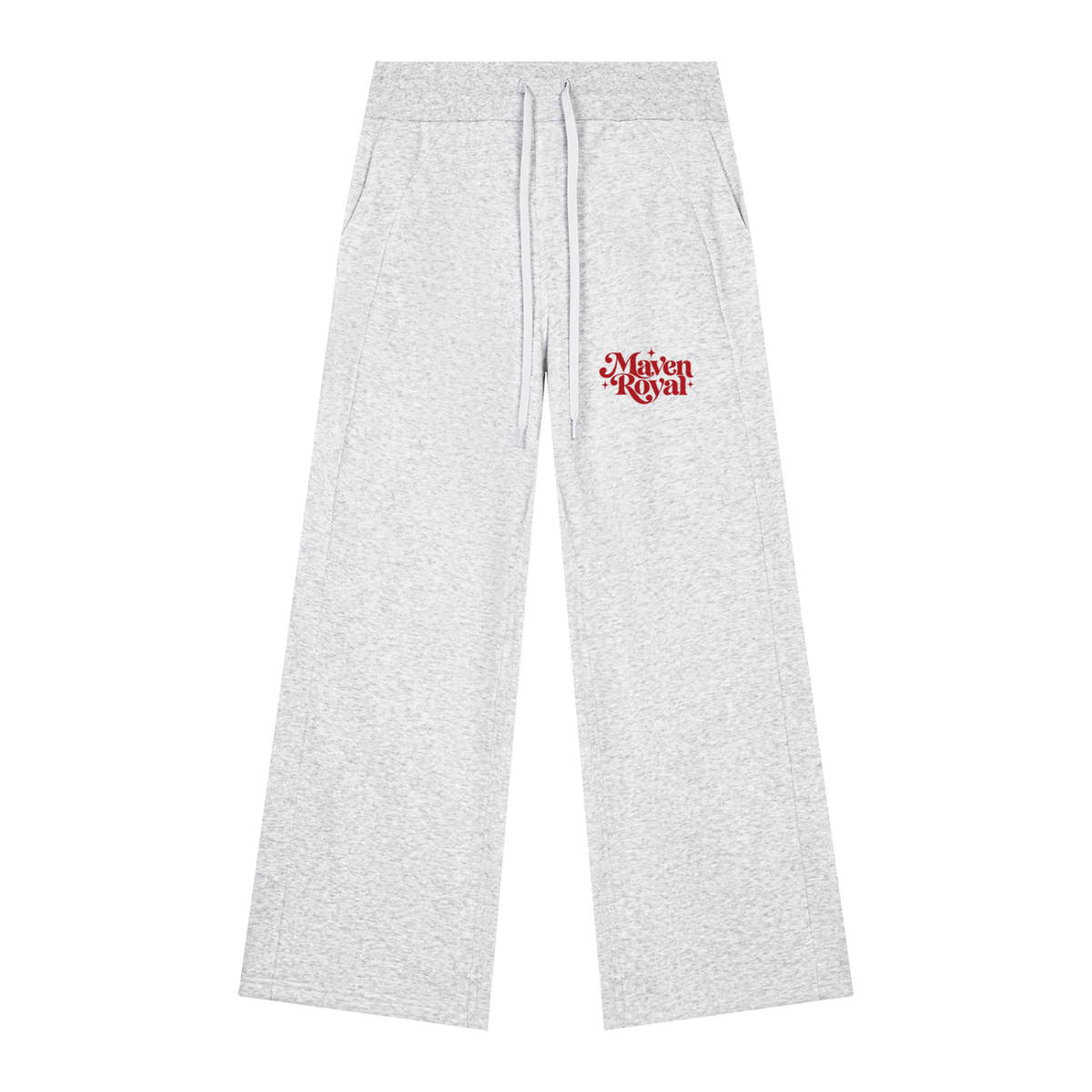 Royal Signature Wide-Leg Fleece Pants