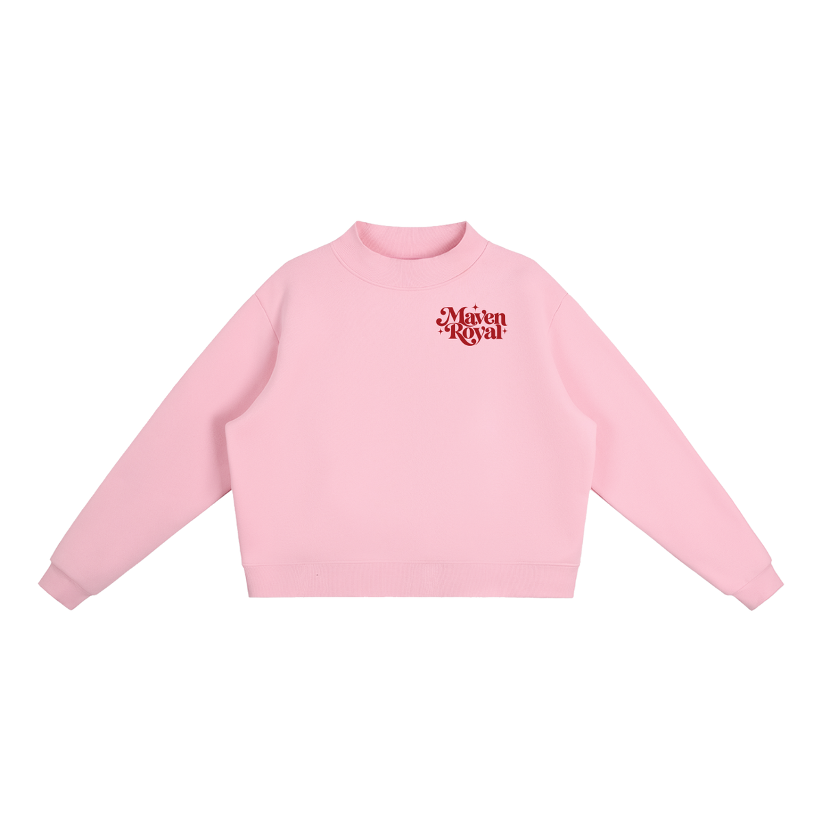 Royal Signature Mock-Neck Sweatshirt