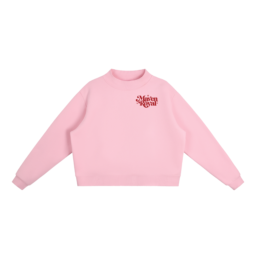 Royal Signature Mock-Neck Sweatshirt