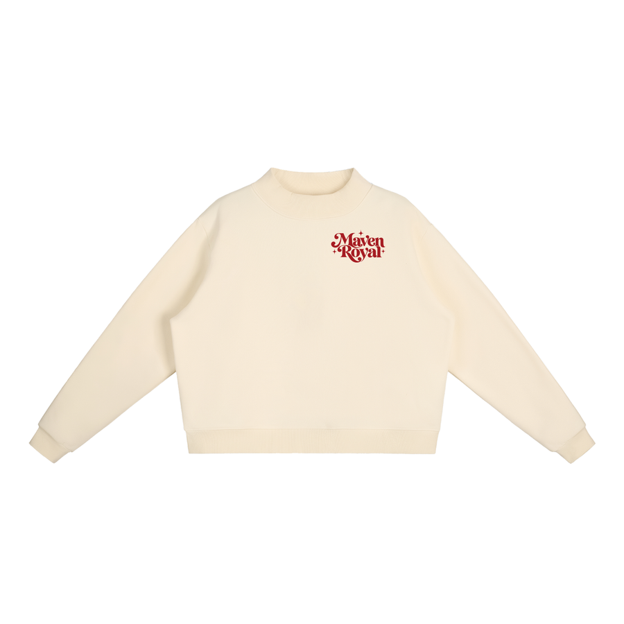 Royal Signature Mock-Neck Sweatshirt