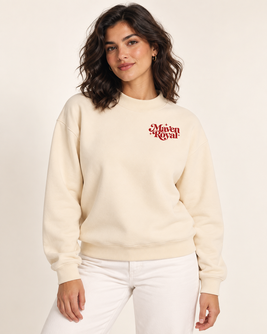 Royal Signature Mock-Neck Sweatshirt